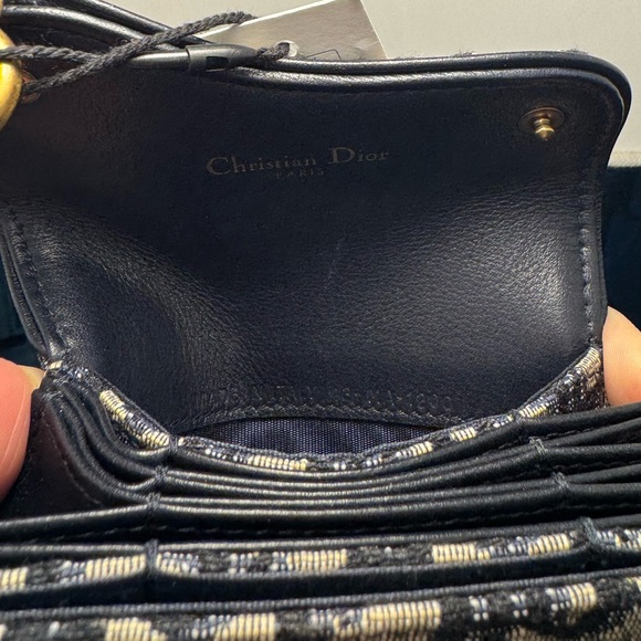 Dior saddle jasmine gusset card holder - Picture 5 of 5
